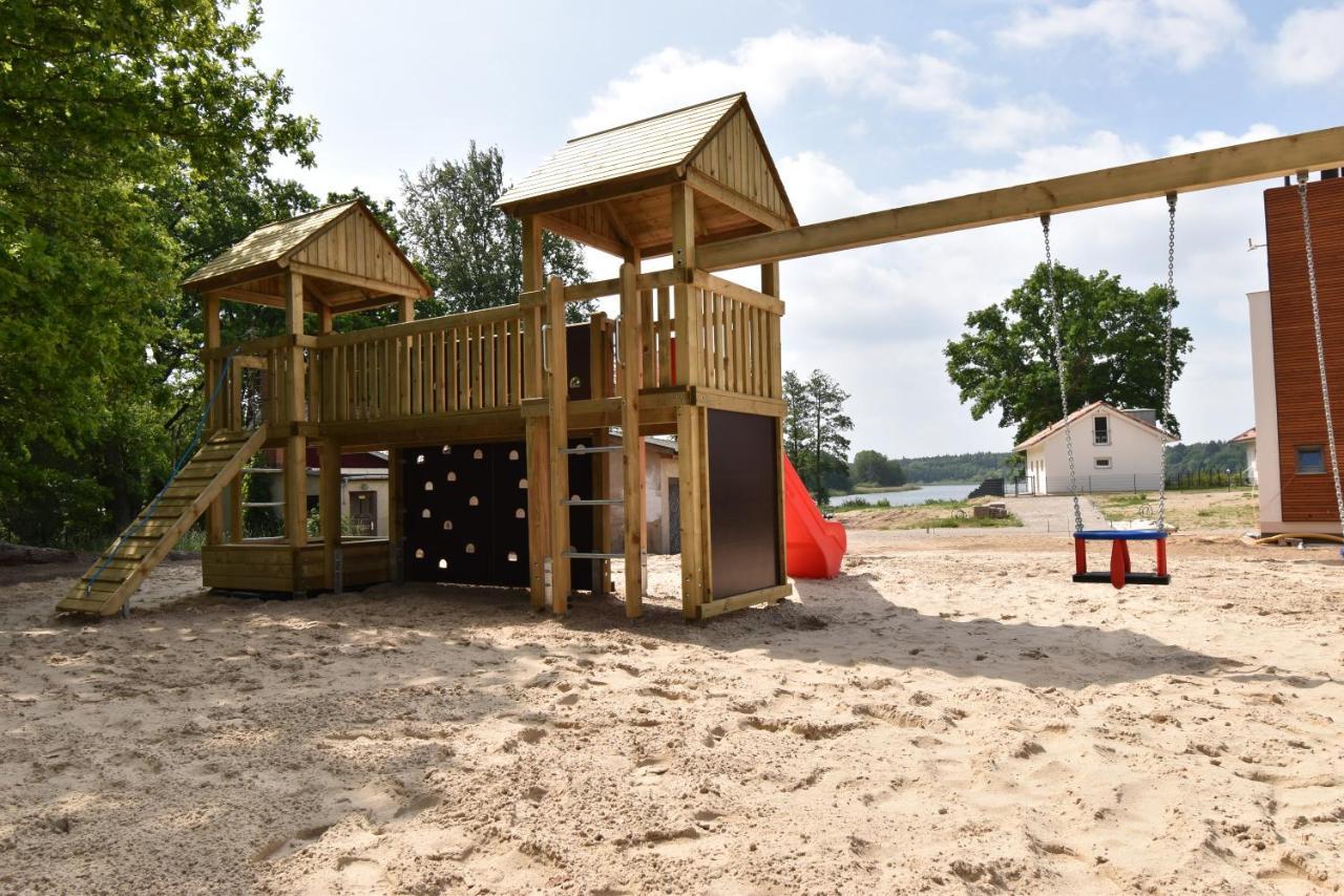 Ferienhaus Fuer Die Ganze Familie - Kamin-Sauna-See Krakow am See Exterior foto